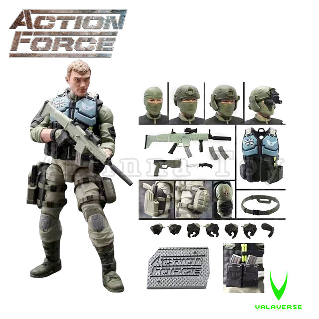 Valaverse Action Force 1/12 6inches Action Figure Wave 1 Condor Anime  Collection Model For Gift Free Shipping